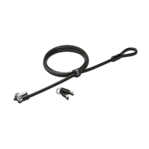 N17 KEYED LAPTOP LOCK FOR WEDGE-SHAPED SLOTS - MASTER KEYED ON DEMAND - TAA