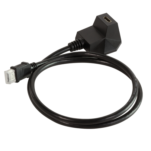 Logilink HDMI Station Kabel High Speed Ethernet M/F black, afbeelding 2