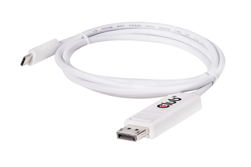 CLUB3D USB 3.1 Type C Cable to DisplayPort 1.2 UHD Adapter, afbeelding 2