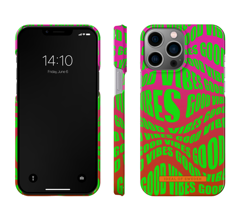 iDeal of Sweden Printed Case iPhone 12PM/13PM Good Vibes – image 2