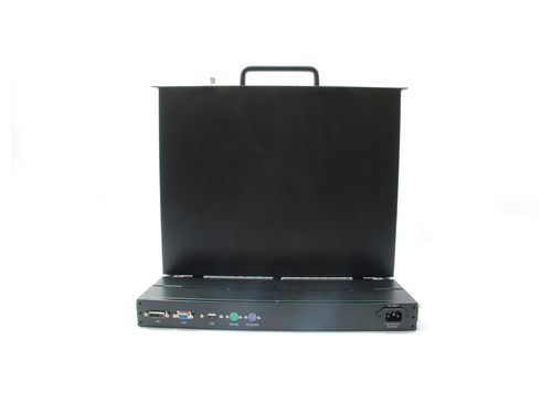 LevelOne 17" LCD KVM Rack Console, French K/B – image 4