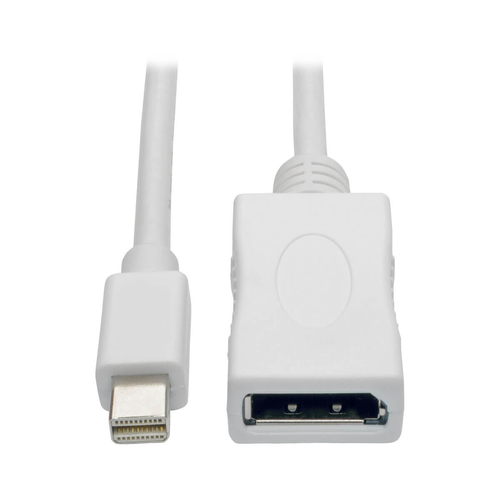 P139-010-DP-V2B Tripp Lite 10ft Mini DisplayPort to DisplayPort Adapter Cable 4K x 2K M/F, MDP to DP 10' P139-010-DP-V2B UPC 037332201782