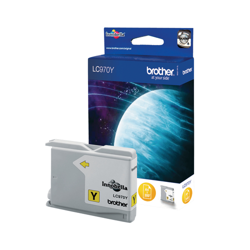 Original Brother LC970Y Yellow Ink Cartridge - image 1