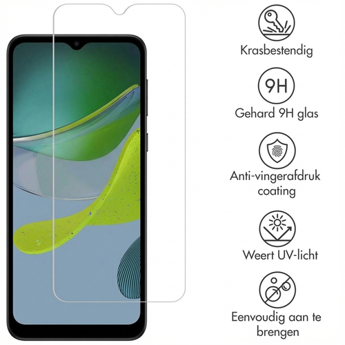 Selencia Gehard Glas Screenprotector Motorola Moto E13, afbeelding 2