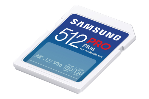 Samsung Pro Plus SD Card 512GB SD-Kaart Wit, afbeelding 4