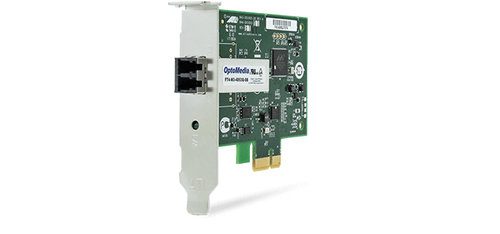 TAA, GIG PCI-EXPRESS FIBER ADAPTER CARD; WOL, LC CONNECTOR - THE ALLIED TELESIS