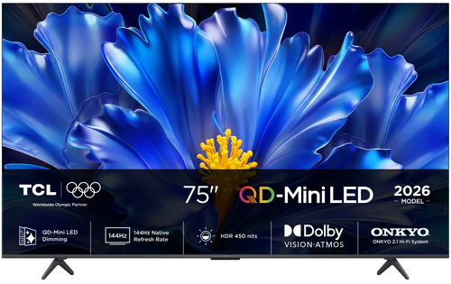 TCL QLED 75QLED810L (2026) - 75 inch - QLED TV
