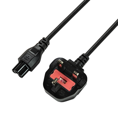LogiLink Power Cord, BS 1363-IEC C5, black, 1,80m
