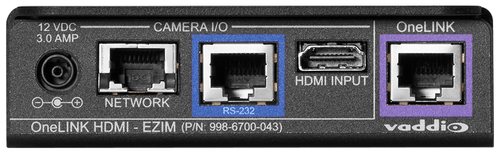 Vaddio 999-9630-001 AV conferencing bridge Ethernet LAN Black