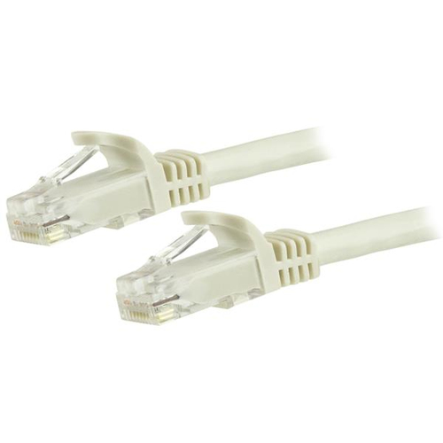 CABLE RED DE 18M BLANCO CAT6  ETHERNET GIGABIT SIN ENGANCHES - N6PATCH6WH