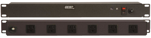 Vertiv Geist BRT060-10 power distribution unit (PDU) 6 AC outlet(s) 0U Black