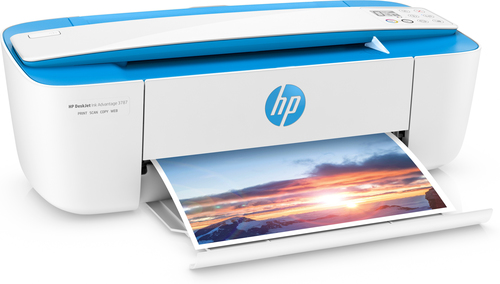 Datos del producto HP DeskJet Ink Advantage 3787 Inyección de tinta térmica  A4 4800 x 1200 DPI 8 ppm Wifi Multifuncionales (T8W48C)