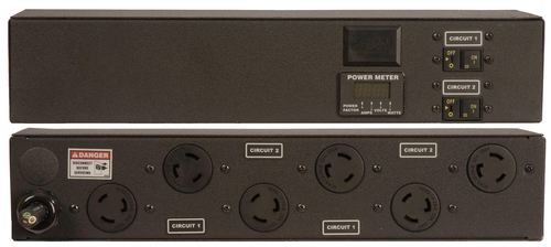 Vertiv 2XPRC060-103L20TL6 power distribution unit (PDU) 6 AC outlet(s) 0U Black