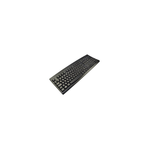2-Power KEY1001IC klaviatuur Universaalne USB QWERTY Islandi Must