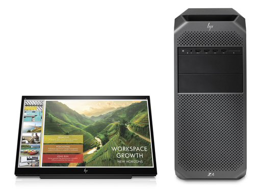 HP Z4 G4 + EliteDisplay S14