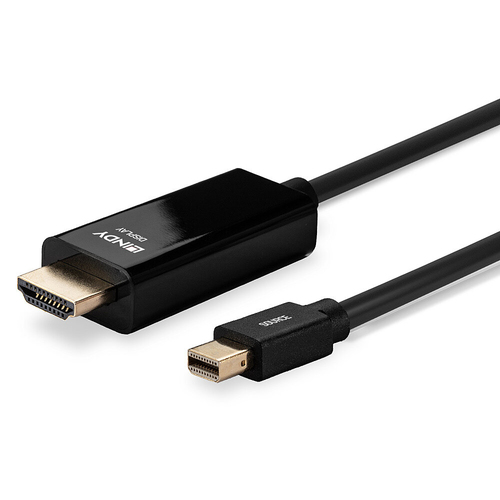LINDY 3m Passive Mini DisplayPort To HDMI 4K Adapter Cable, afbeelding 5