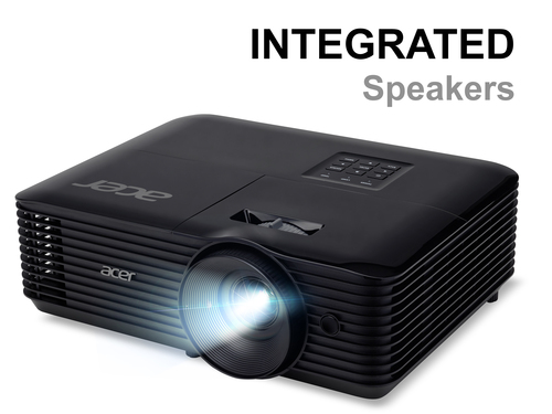 Acer Value X118HP DLP projector - UHP - portable - 3D - 4000 lumens - SVGA (800 x 600) - 4:3 – image 4