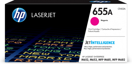 TONER HP 655A CF453A MAGENTA LASERJET ENTERPRISE MFP M682z/M652dn 10 500 PAG  CF453A - CF453A