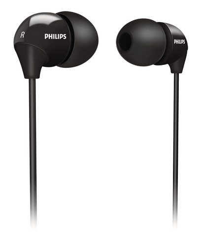 Philips SHE3570BK/10 kõrvaklapid ja peakomplekt Juhtmega ühendatud Kõrvasisene Must