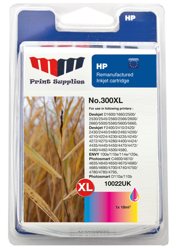 MM 10022UK ink cartridge Standard Yield Cyan, Magenta, Yellow