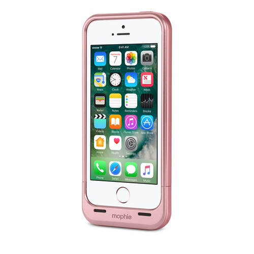 mophie juice pack air Handy-Schutzhülle 10,2 cm (4) Mantelhülle Rosa-Goldfarben
