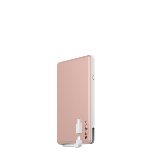 mophie powerstation plus 6000 mAh Rosa-Goldfarben