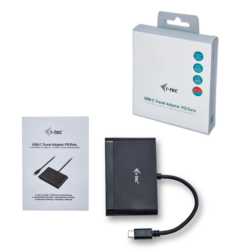 i-tec USB-C > HDMI PD/Data Travel adapter, afbeelding 4