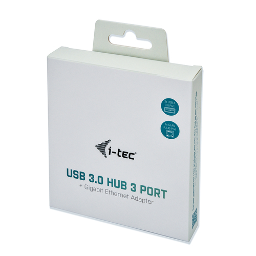 i-tec 3-Port USB 3.0 Metal + Gigabit LAN usb-hub, afbeelding 6