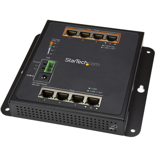 Startech IES81GPOEW product photo