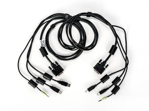 Vertiv Avocent CBL0146 KVM cable 1.8 m. Cable length: 1.8 m, Keyboard port type: USB, Mouse port type: USB
