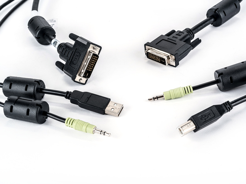 CABLE, 1-DVI-D/1-USB/1-AUD, 6FT
