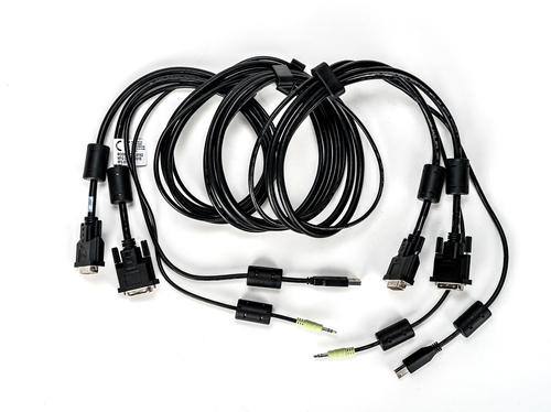 Vertiv Avocent CBL0152 KVM cable 1.8 m. Cable length: 1.8 m, Keyboard port type: USB, Mouse port type: USB