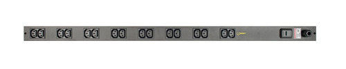 Vertiv EGVHVAB162-102C13PS6-IP44 блок распределения питания 16 розетка(и) Черный