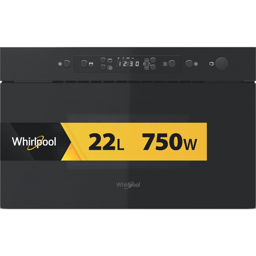 Whirlpool MBNA920B Черный Микроволновая печь с грилем Встроенный 22 L 750 W
