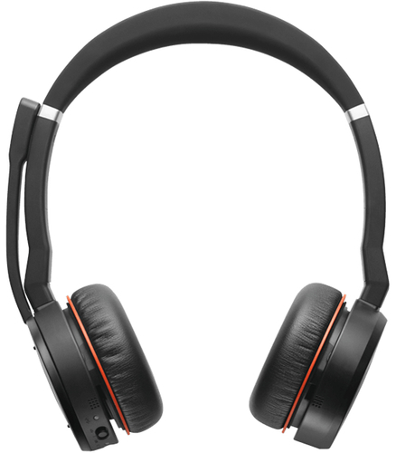 Jabra EVOLVE 75 MS Wireless Over-the-head Stereo Headset - Binaural - Circumaural - 3048 cm - Bluetooth - 20 Hz to 20 kHz 