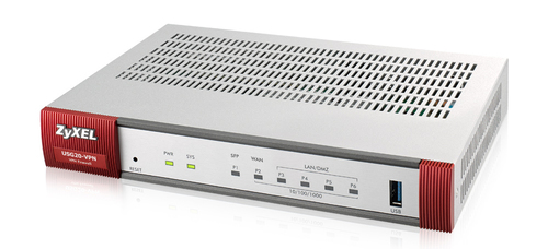 Zyxel ZyWALL USG20-VPN-EU0101F laidinis maršrutizatorius
