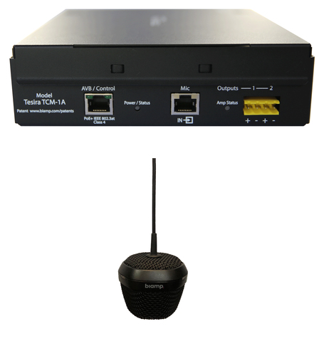 Biamp Parlé TCM-1A Черный Микрофон для конференций