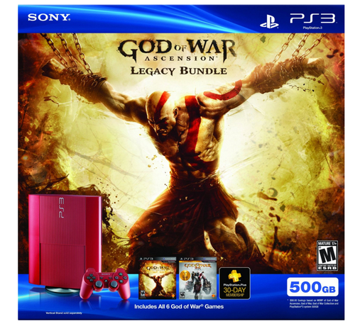 Sony Interactive Entertainment Playstation 3 Super Slim God of War: Ascension Legacy Bundle 500 GB
