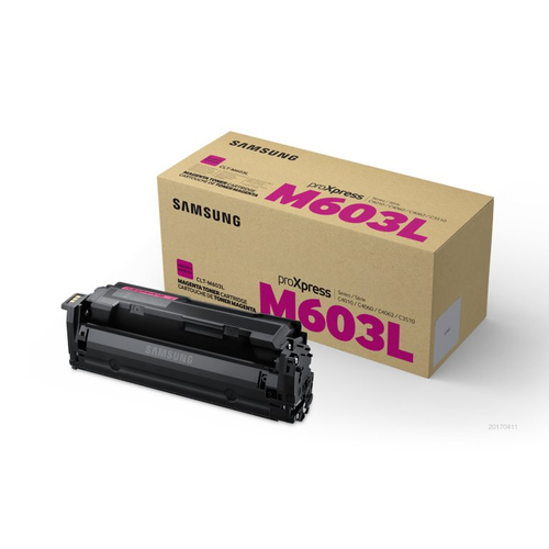 Original Samsung Clt-M603L Magenta Toner Cartridge - image 2