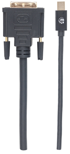 Manhattan Mini-DisplayPort 1,2a -> DVI-D(24+1)-Steck. 1,8m, afbeelding 4
