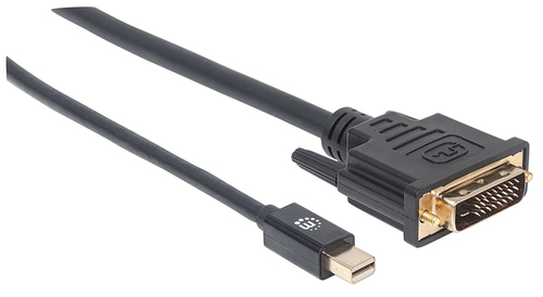 Manhattan Mini-DisplayPort 1,2a -> DVI-D(24+1)-Steck. 1,8m, afbeelding 2