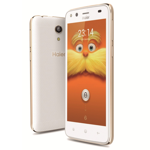 Haier Phone L32 45P 1-8 11,4 cm (4.5) Kaksik-SIM Android 5.1 4G 1 GB 8 GB 1950 mAh Valge