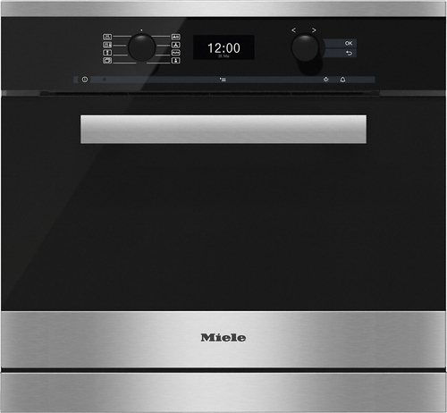 Miele DGC 6400-55 32 l Must, Roostevaba teras