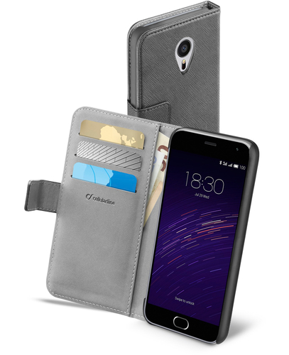 Cellularline BOOKAGENDAMEM2NK mobiiltelefoni ümbris Rahakotiümbris Must