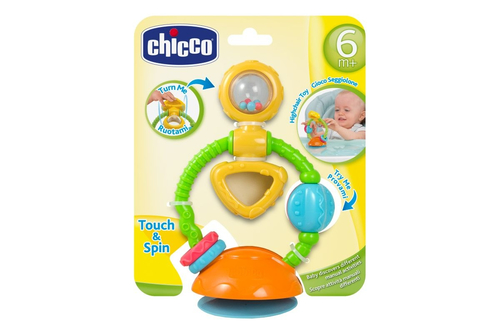 Chicco Touch & Spin Highchair Rattle kõristi