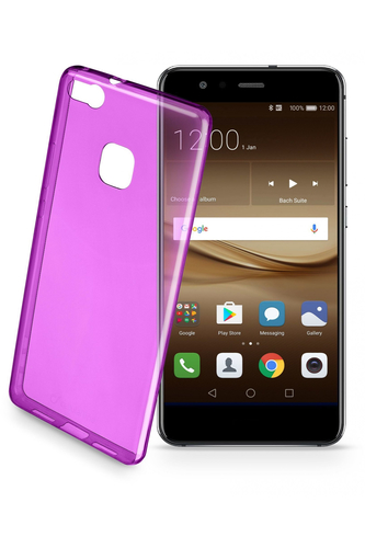 Cellularline COLORCP10LITEV mobiiltelefoni ümbris 13,2 cm (5.2) Kate Lilla, Läbipaistev