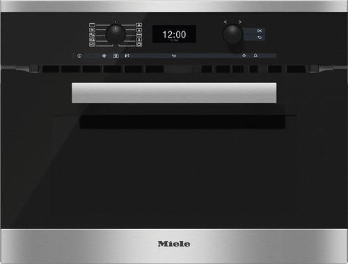Miele H 6400 BM 43 l 1000 W Must, Roostevaba teras