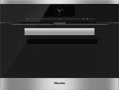 Miele H 6800 BP 49 l A+ Must, Roostevaba teras