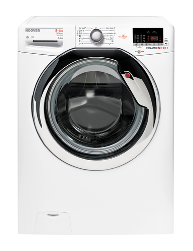 Hoover WDXOC 585AC-S pesumasin-kuivati Eraldiseisev Eest täidetav Valge