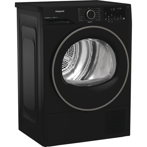 Hotpoint FabricCare C Hsd 82M BB UK 8Kg Heat Pump Tumble Dryer - Black - A+ Rated, Black - image 2